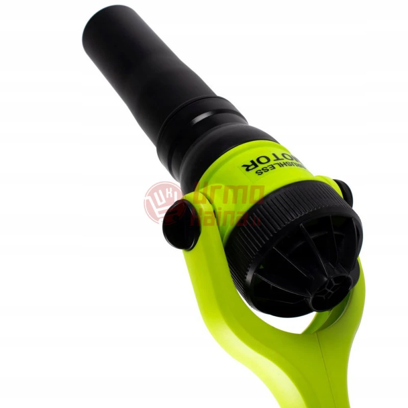 Akumuliatorinis lapų pūstuvas Boxer BX111 800 m³/h su 2 akumuliatoriais