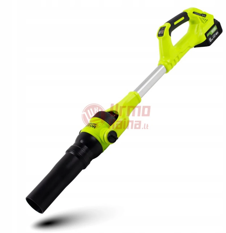 Akumuliatorinis lapų pūstuvas Boxer BX111 800 m³/h su 2 akumuliatoriais
