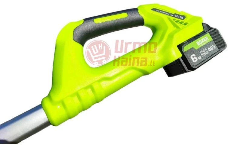 Akumuliatorinis lapų pūstuvas Boxer BX111 800 m³/h su 2 akumuliatoriais