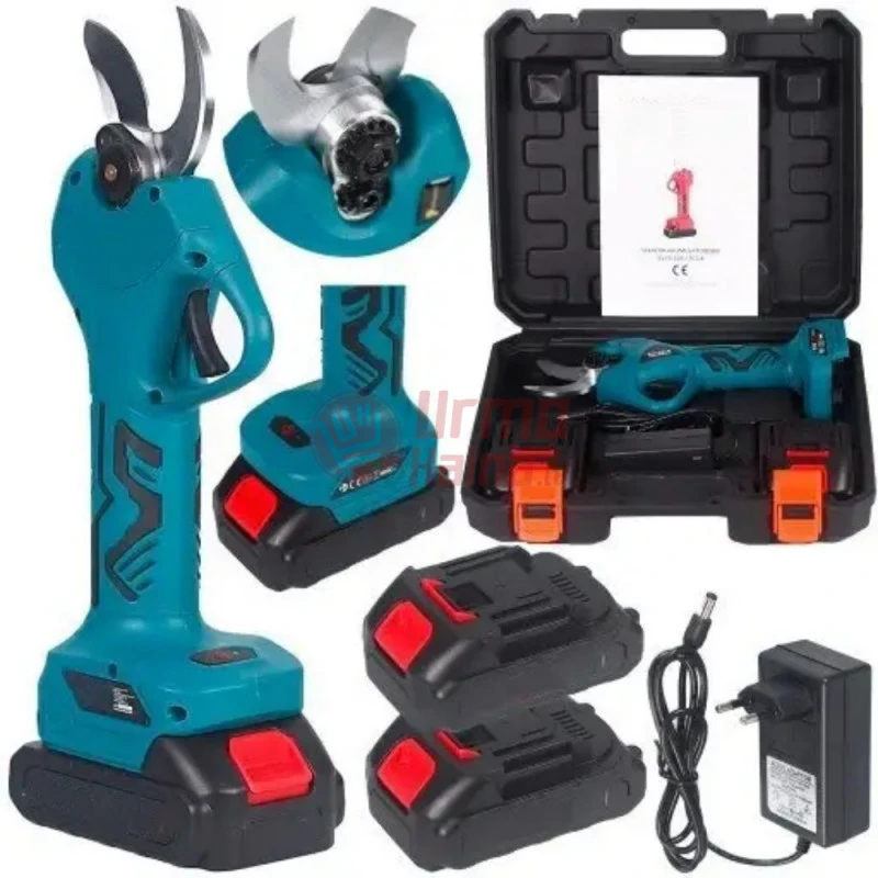 Akumuliatorinis sekatorius DOMOTEC DM2.5 68V BL + 2 akumuliatoriai