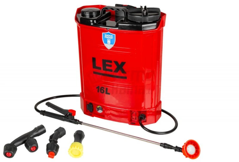 Akumuliatorinis sodo purkštuvas LEX 16L