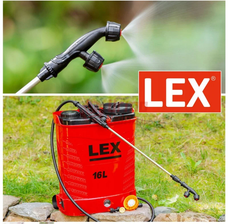 Akumuliatorinis sodo purkštuvas LEX 16L
