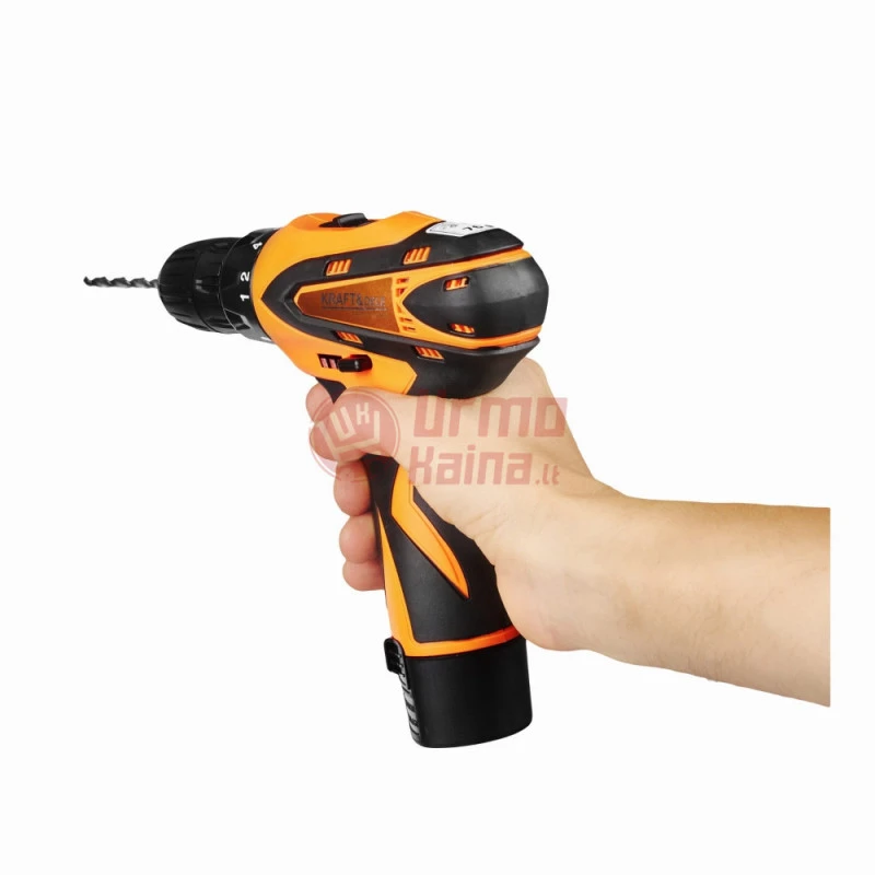 Akumuliatorinis suktuvas-gręžtuvas KRAFT&DELE KD3085