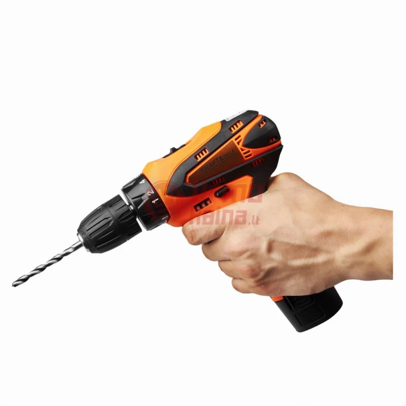 Akumuliatorinis suktuvas-gręžtuvas KRAFT&DELE KD3085