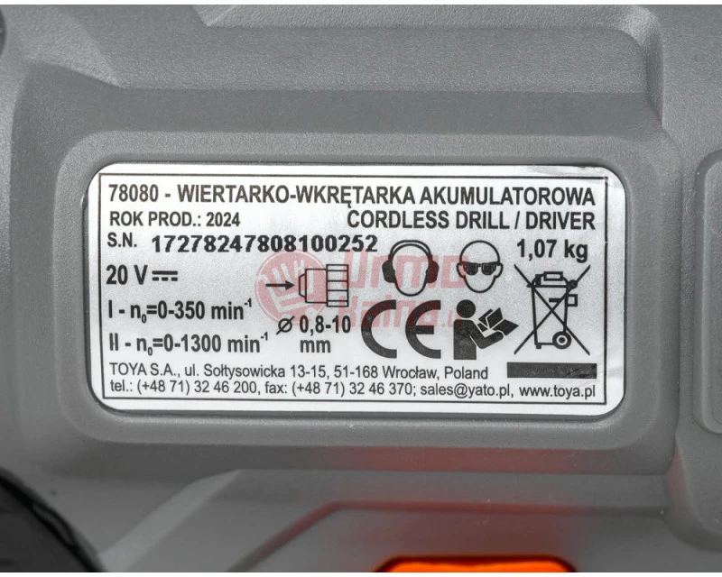 Akumuliatorinis suktuvas-gręžtuvas STHOR