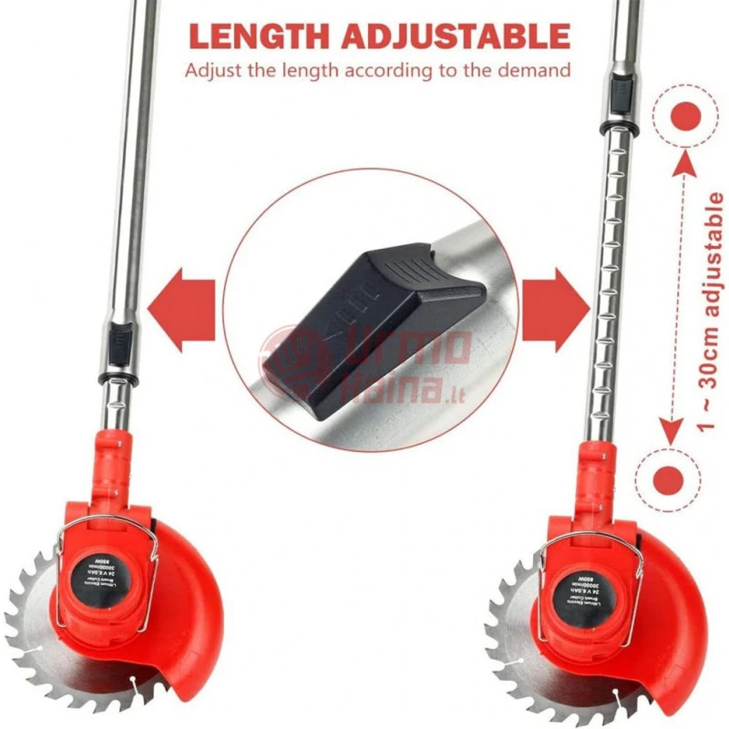 Akumuliatorinių įrankių rinkinys BX3408 4000W 4in1. 2 akumuliatoriai + kroviklis