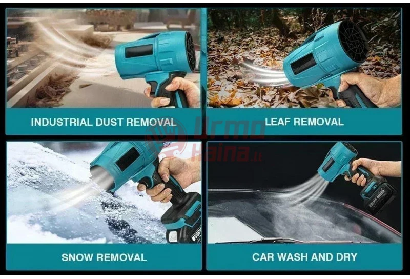 Akumuliatorinių įrankių rinkinys BX3408 4000W 4in1. 2 akumuliatoriai + kroviklis