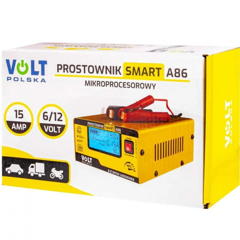 Akumuliatoriaus įkroviklis VOLT SMART A86