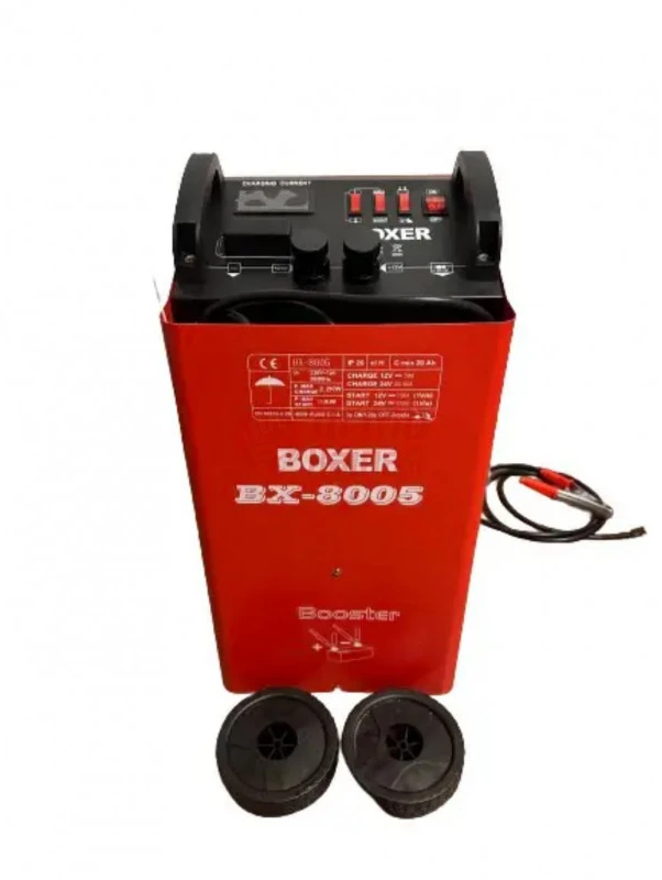 Akumuliatoriaus kroviklis su užvedimo funkcija - paleidėjas BOXER BX8005 750A 15kW
