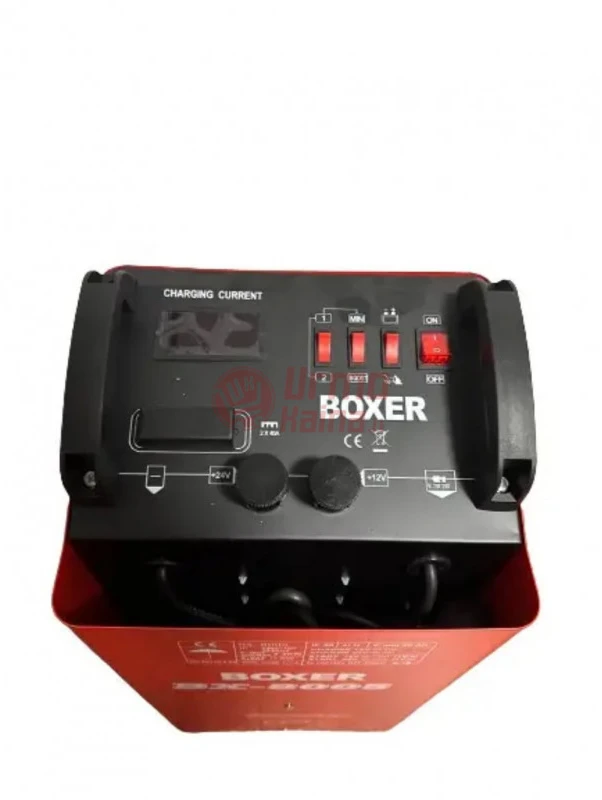 Akumuliatoriaus kroviklis su užvedimo funkcija - paleidėjas BOXER BX8005 750A 15kW
