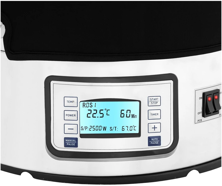 Alaus virimo katilas su LCD ekranu 40 l nerūdijantis plienas