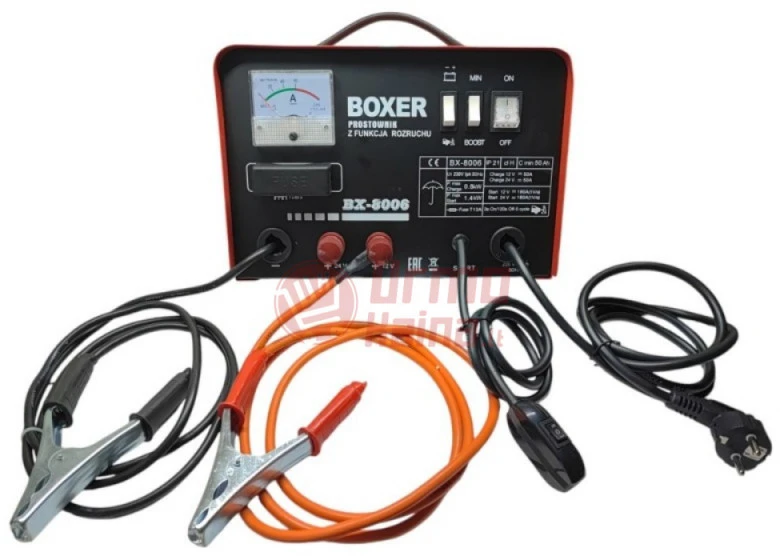 Amumuliatoriaus kroviklis su užvedimo funkcija BOOST BOXER BX8006 14kW 180A