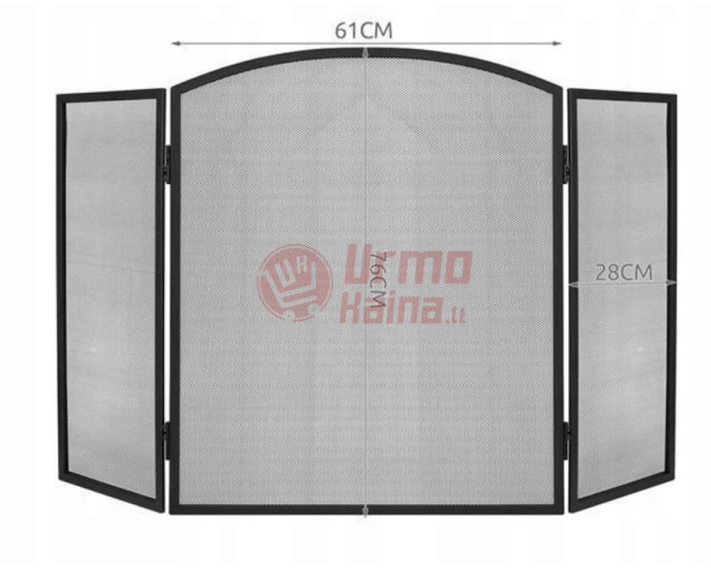 Apsauginė židinio užtvara KM01 118x76 cm
