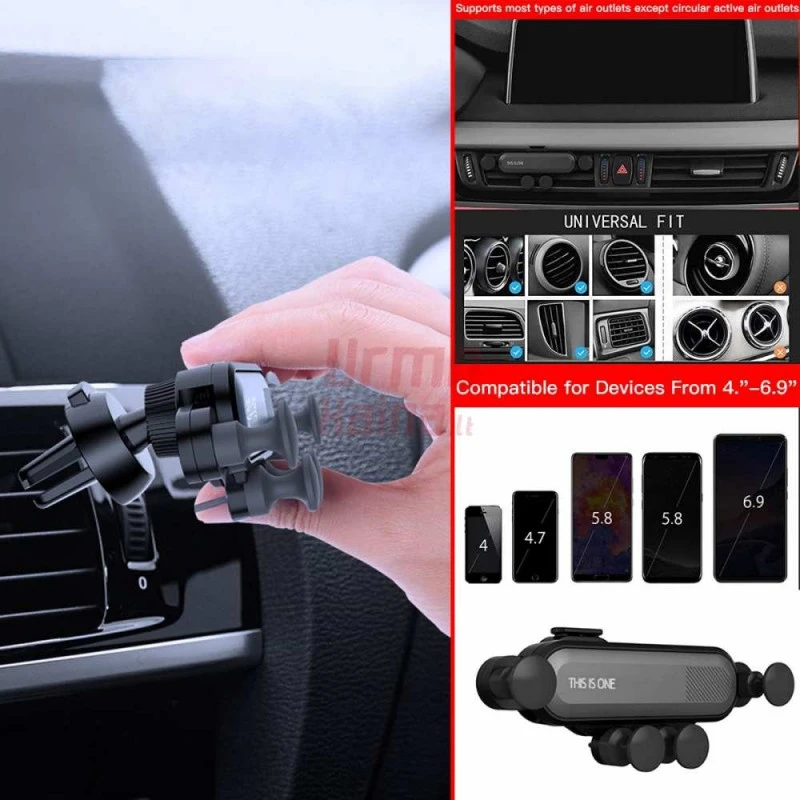 Automobilinis telefono laikiklis ONE