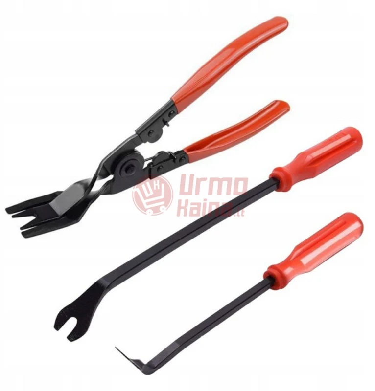 Automobilio apdailos ir magnetolos išėmimo įrankių rinkinys 43in1 URS-43