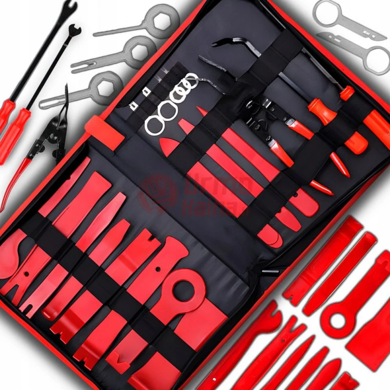 Automobilio apdailos ir magnetolos išėmimo įrankių rinkinys 19in1 URS-19