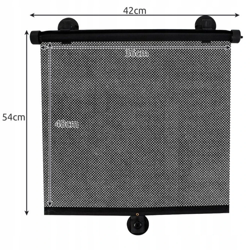 Automobilio žaliuzės BERIMAX VXP-7A9 2 vnt. 42x54 cm