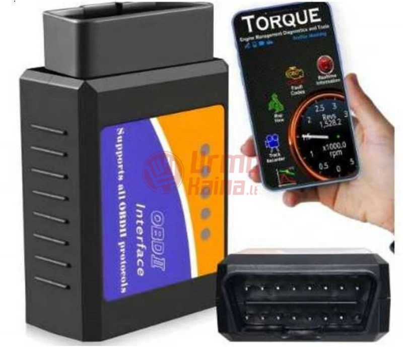 Automobilių diagnostinis prietaisas OBD2 Bluetooth VG1