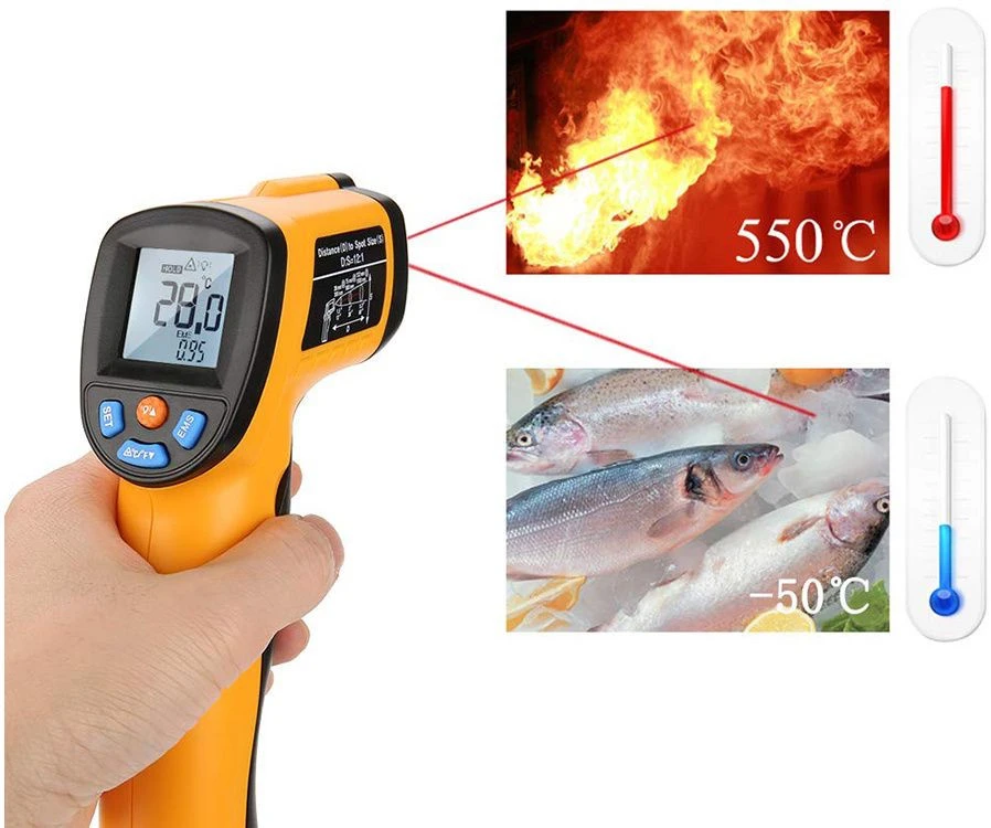 Bekontaktis termometras BERIMAX C3J-6QGDF -50 ir550°