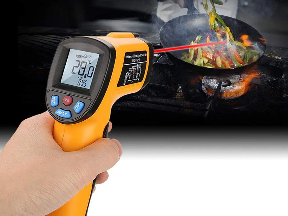 Bekontaktis termometras BERIMAX R9T-1QYDF -50 ir550°