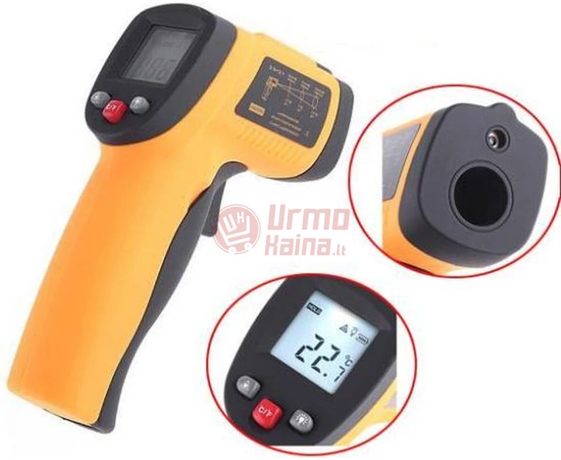 Bekontaktis termometras D8-380 nuo -50 iki 380°