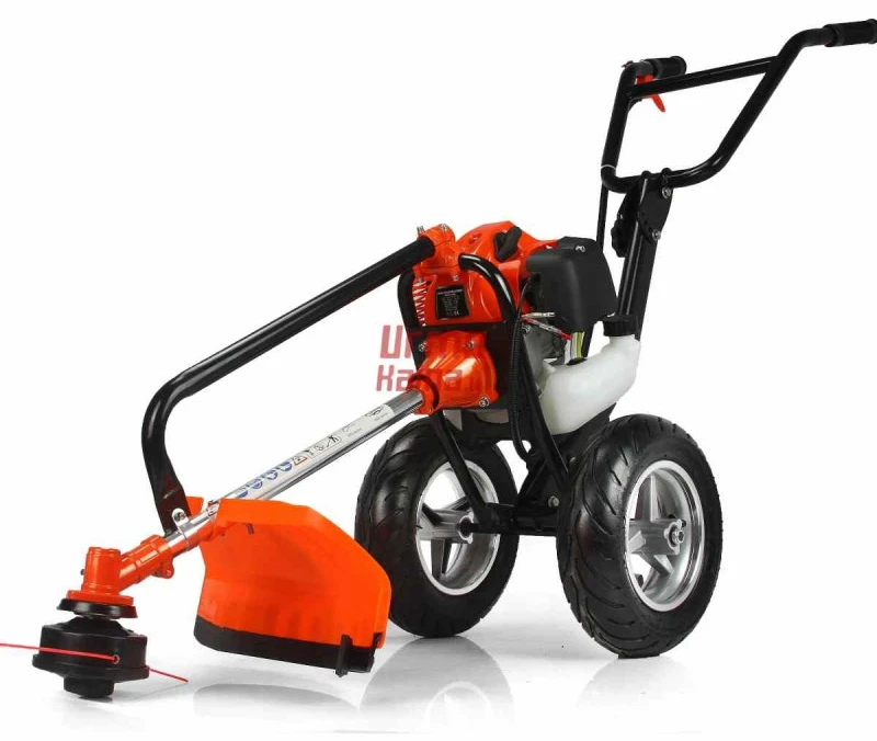 Benzininė žoliapjovė - trimeris ant ratukų DEMON 52 AG (39 kW) PRO