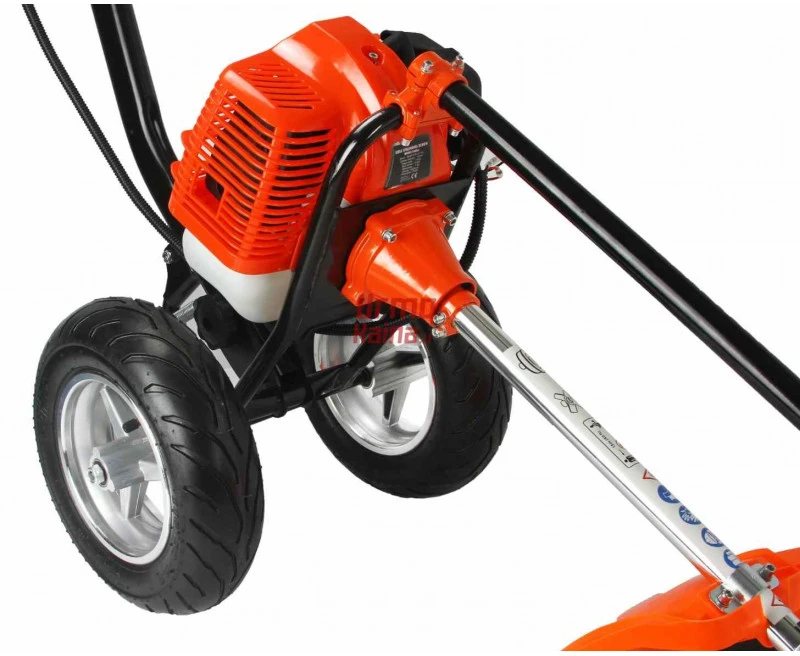 Benzininė žoliapjovė - trimeris ant ratukų DEMON 52 AG (39 kW) PRO