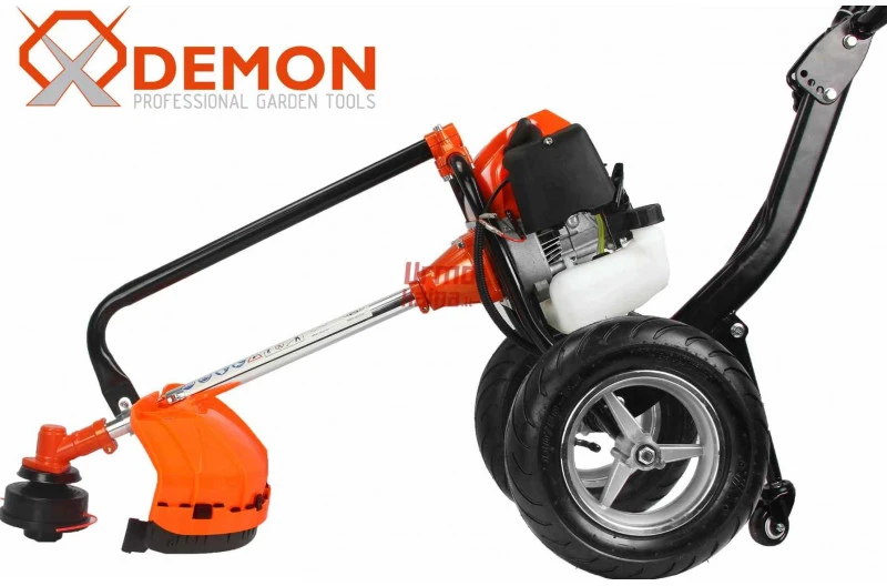 Benzininė žoliapjovė - trimeris ant ratukų DEMON 52 AG (39 kW) PRO