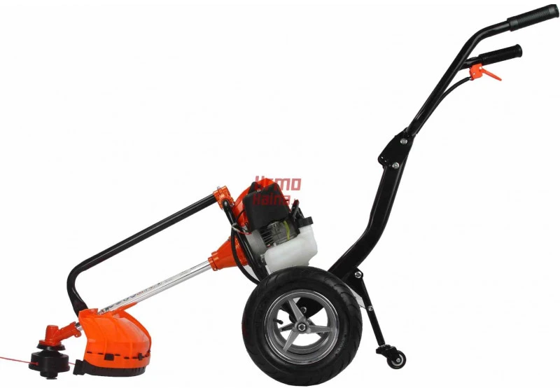 Benzininė žoliapjovė - trimeris ant ratukų DEMON 52 AG (39 kW) PRO