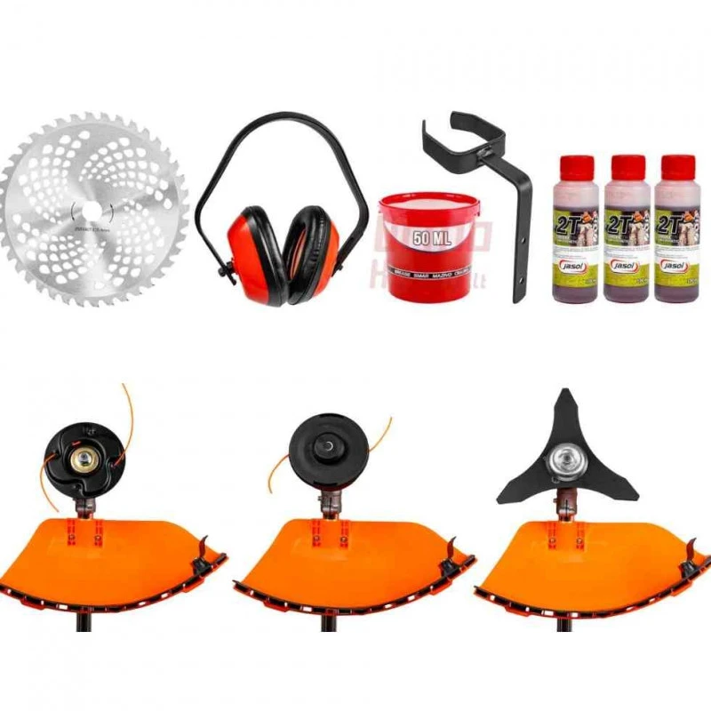 Benzininė žoliapjovė-trimeris Demon RQ 580 52 AG (38 kW) MAX set