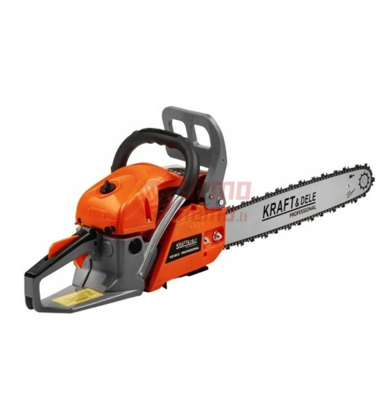 Benzininis grandininis pjūklas KRAFT&DELE KD10613 59 AG (44 kW) 2in1 16"+18"
