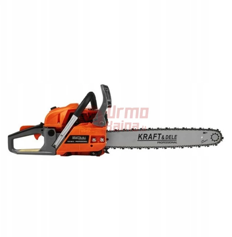 Benzininis grandininis pjūklas KRAFT&DELE KD10613 59 AG (44 kW) 2in1 16"+18"
