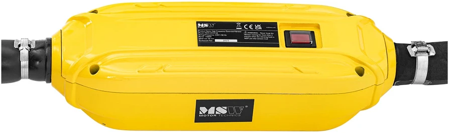 Betono vibratoriaus rinkinys su 5m žarna ir 50cm x 36mm lazda, 1500W