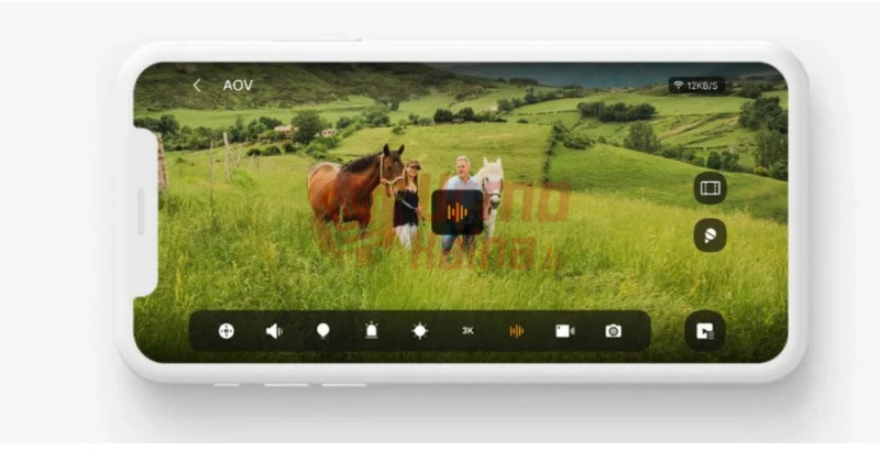 Bevielė IP stebėjimo kamera IMOU AOV PT 4G + WiFi 10000mAh