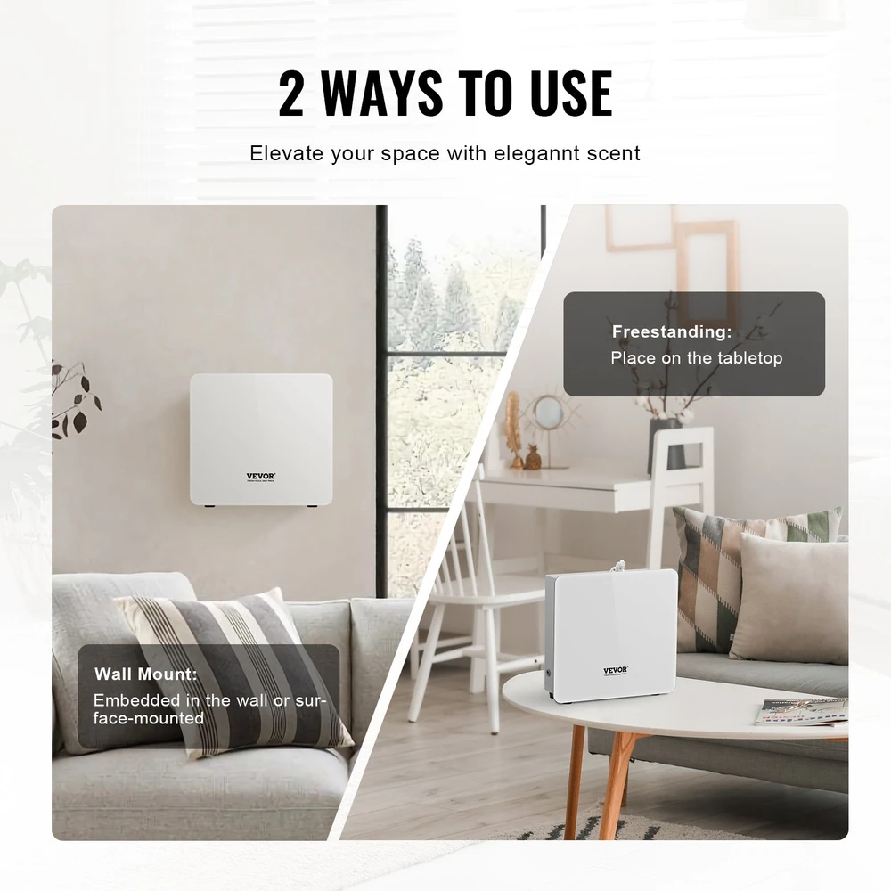 Bluetooth kvapų difuzorius (aromaterapijos mašina) be vandens. 480 ml