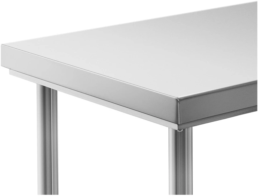 Centrinis plieno darbo stalas su lentyna 120 x 60 cm