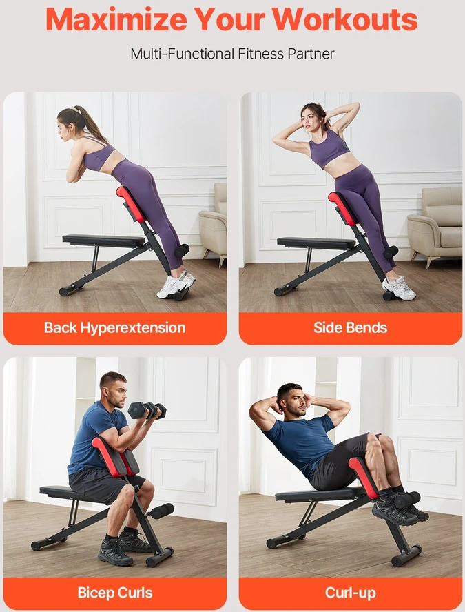 Daugiafunkcinis treniruočių suoliukas su Romos kėde hiperekstenzijai. apkrova 150 kg