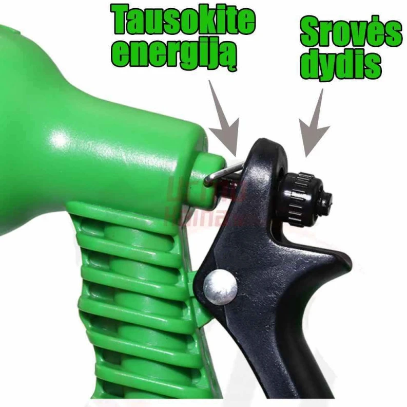 Daugiafunkcinis vandens pistoletas 7 in 1