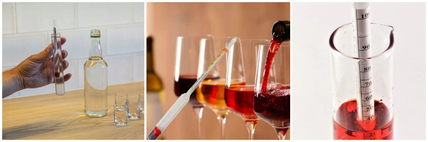 Alkoholio matuoklis BERIMAX X2D-7YLTR 0–96% aprašymas - Prekės nuotrauka