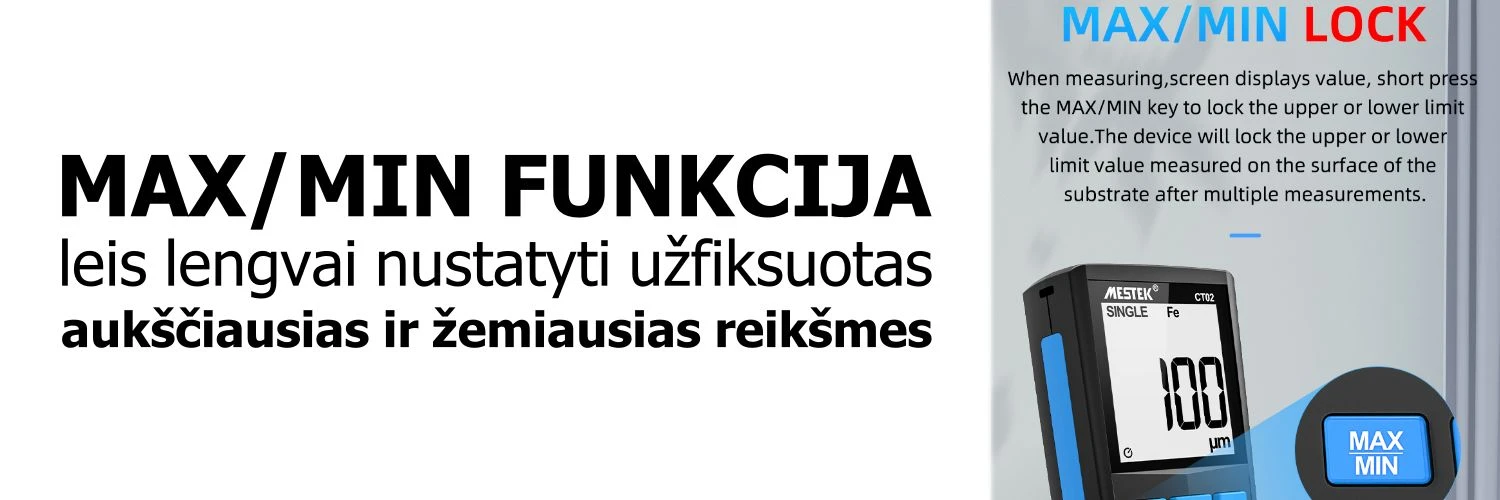 Dažų storio matuoklis BERIMAX Q6H-4ZNR 0 ~ 1500 µm aprašymas - Prekės nuotrauka