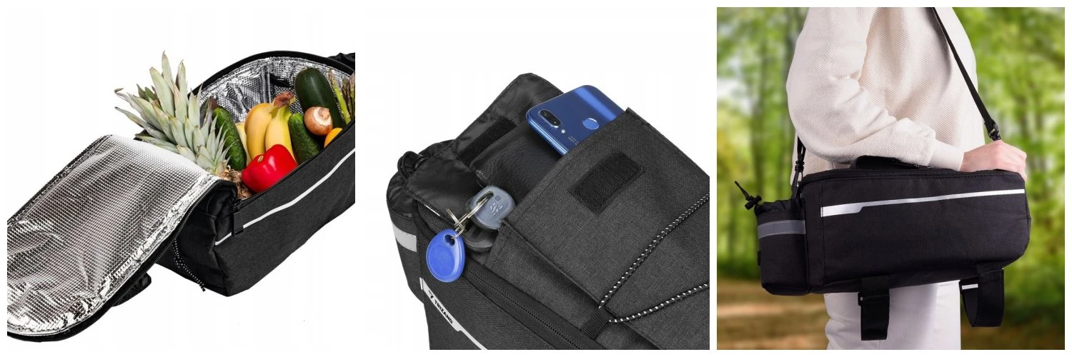 Šaltkrepšis dviračiui BERIMAX MXP-5R6 40x18x17 cm aprašymas - Prekės nuotrauka