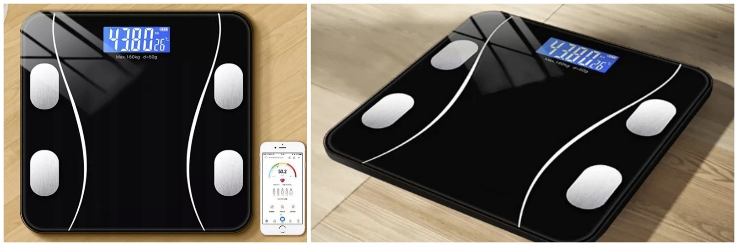 Vonios svarstyklės SmartWeigh SW BERIMAX su Bluetooth aprašymas - Prekės nuotrauka