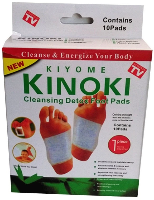 Detoksikaciniai pleistrai KINOKI - DETOX 10vnt