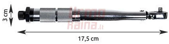 Dinamometrinis raktas 1/4" 5-25 Nm