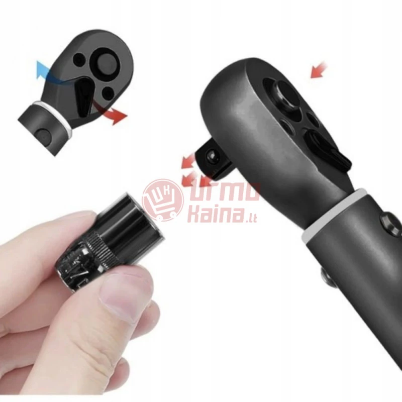 Dėklas Dinamometrinis raktas 3/8" 7-112 Nm su dėklu