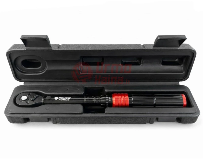 Dinamometrinis raktas RF su kalibracijos sertifikatu 1/4" 1-25 Nm