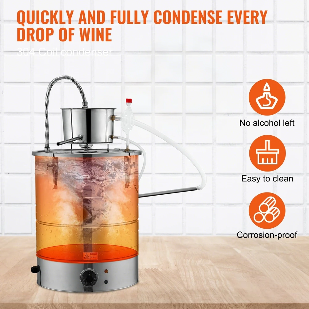 Distiliavimo aparatas 2800 W talpa 50 l