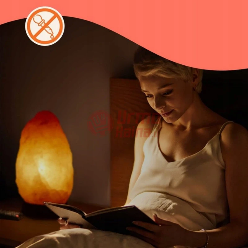 Druskos lempa 2–3kg V8