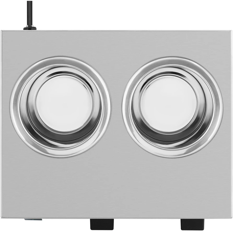 Dvigubas butelių šildytuvas padažams 2x 1L 40-90°C 400W