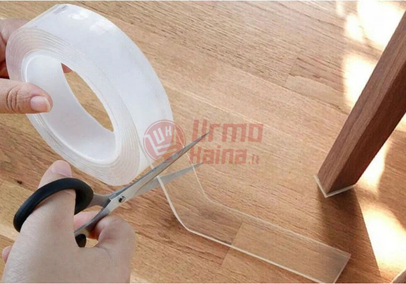 Dvipusė lipni NANO juosta 3 m x 3 cm